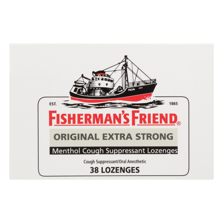 Fisherman's Friend Lozenges - Original Extra Strong - Dsp - 38 Ct - 1 Case
