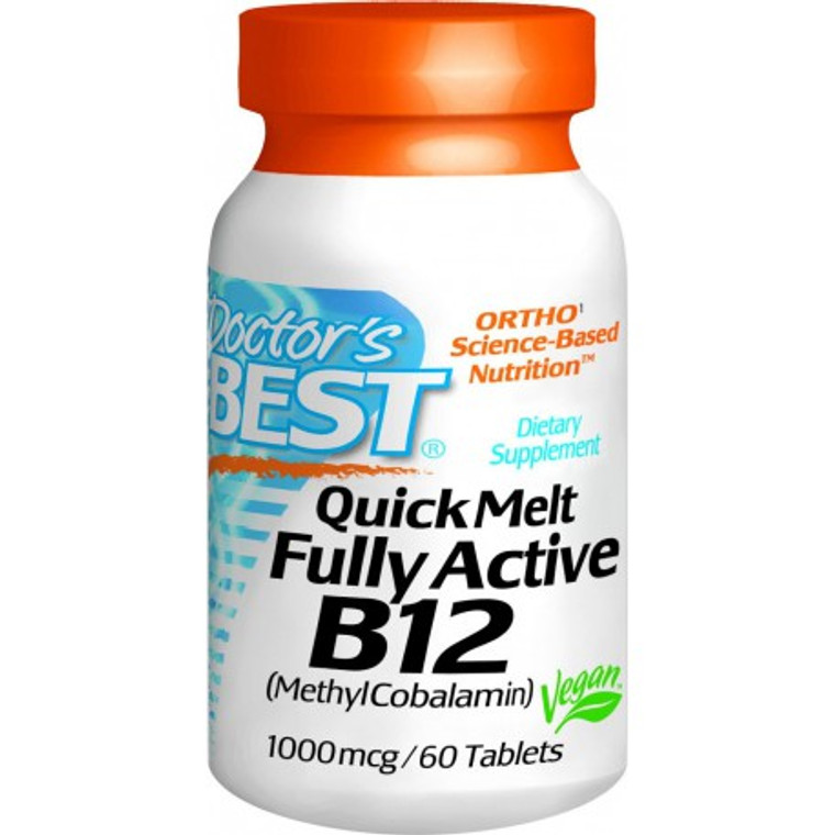 Quick Melt Active B12 1000mcg 60 TAB