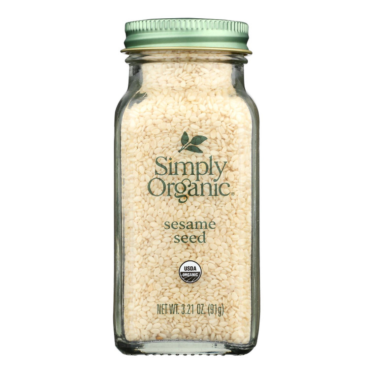Simply Organic - Sesame Seed - Case Of 6-3.21 Oz