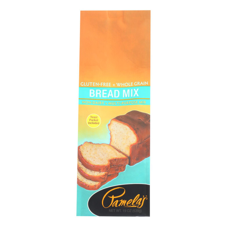 Pamela's Products - Amazing Wheat Free Bread - Mix - Case Of 6 - 19 Oz.