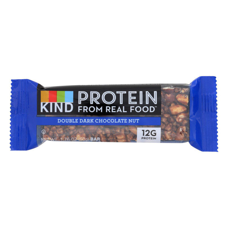 Kind Double Dark Chocolate Nut Protein Bars  - Case Of 12 - 1.76 Oz