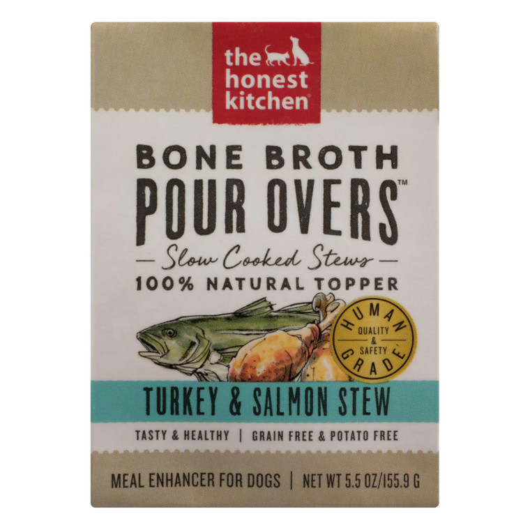 The Honest Kitchen - Dog Fd Por Ovr Trk Slm St - Case Of 12 - 5.5 Oz