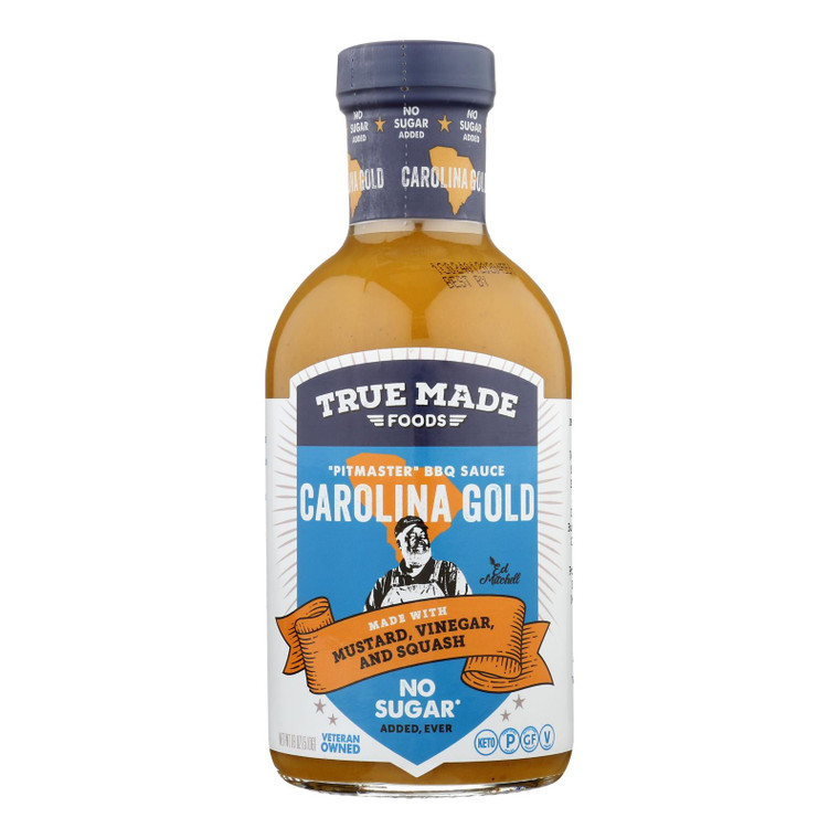 True Made Foods - Sauce Bbq Carolina Gold - Case Of 6-18 Oz
