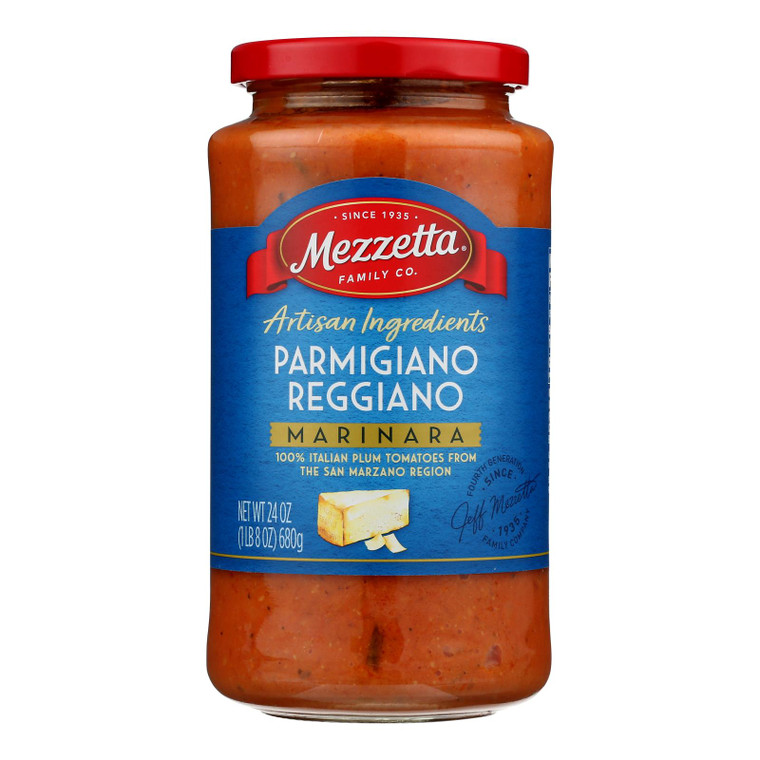 Mezzetta - Pasta Sauce Parm Reggiano - Case Of 6-24 Oz