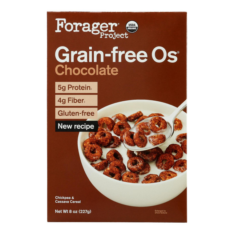 Forager Project - Cereal Chocolate Green Free - Case Of 8-8 Oz