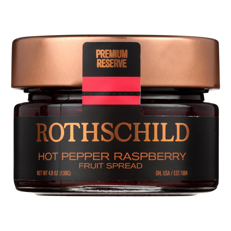 Robert Rothschild Farm - Fruit Sprd Hot Pepper Raspberry - Case Of 12-4.9 Fz
