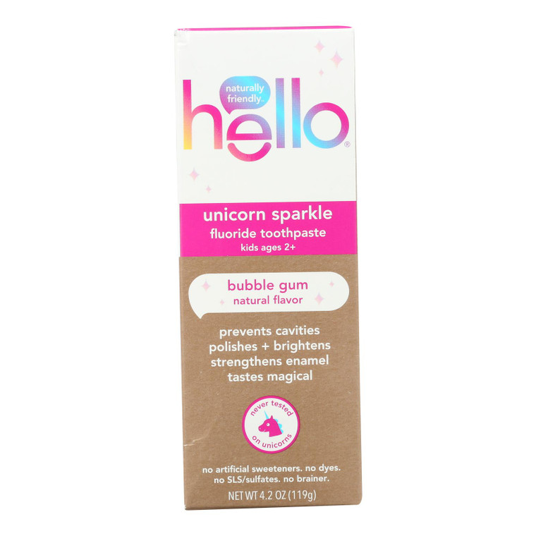 Hello Products Llc - Tthpst Kid Unicorn Flride - 1 Each-4.2 Oz Hello Products Llc - Tthpst Kid Unicorn Flride - 1 Each-4.2 Oz