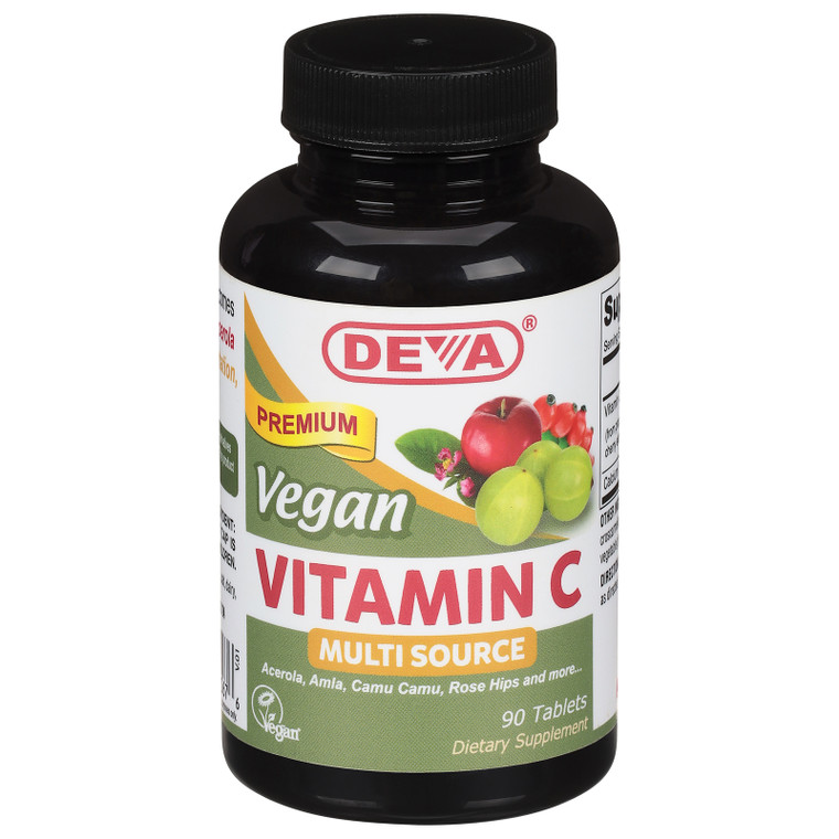 Deva Vegan Vitamins - Vitamin C Vegan Mlti Srce - 1 Each 1-90 Tab Deva Vegan Vitamins - Vitamin C Vegan Mlti Srce - 1 Each 1-90 Tab