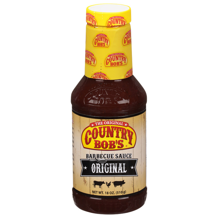 Country Bob's - Barbecue Sauce Original - Case Of 6 - 18 Ounces