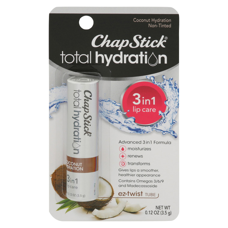 Chapstick - Lip Balm Ttl Hydrtn Coconut - 1 Each-.12 Oz