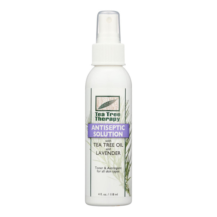 Tea Tree Therapy Antiseptic Solution Tea Tree Oil And Lavender - 4 Fl Oz Tea Tree Therapy Antiseptic Solution Tea Tree Oil And Lavender - 4 Fl Oz