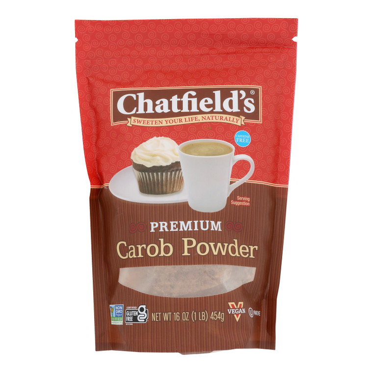 Chatfield's - Carob Powder Pouch - Case Of 6 - 16 Ounces
