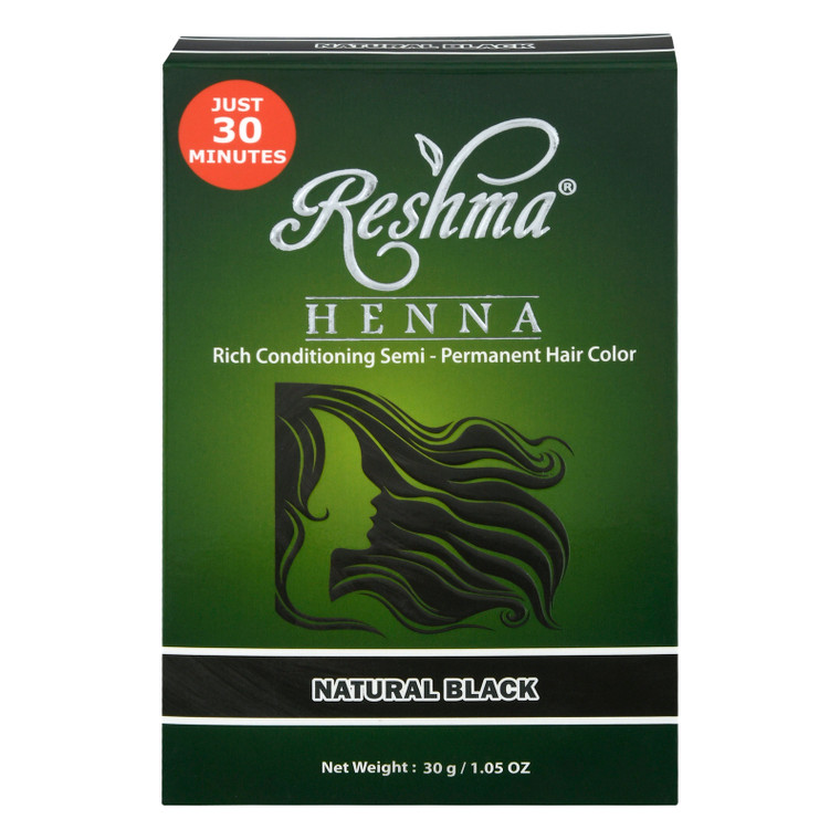 Reshma Beauty - Hair Color Semi Permanent Black - 1 Each - 05 Fluid Ounces