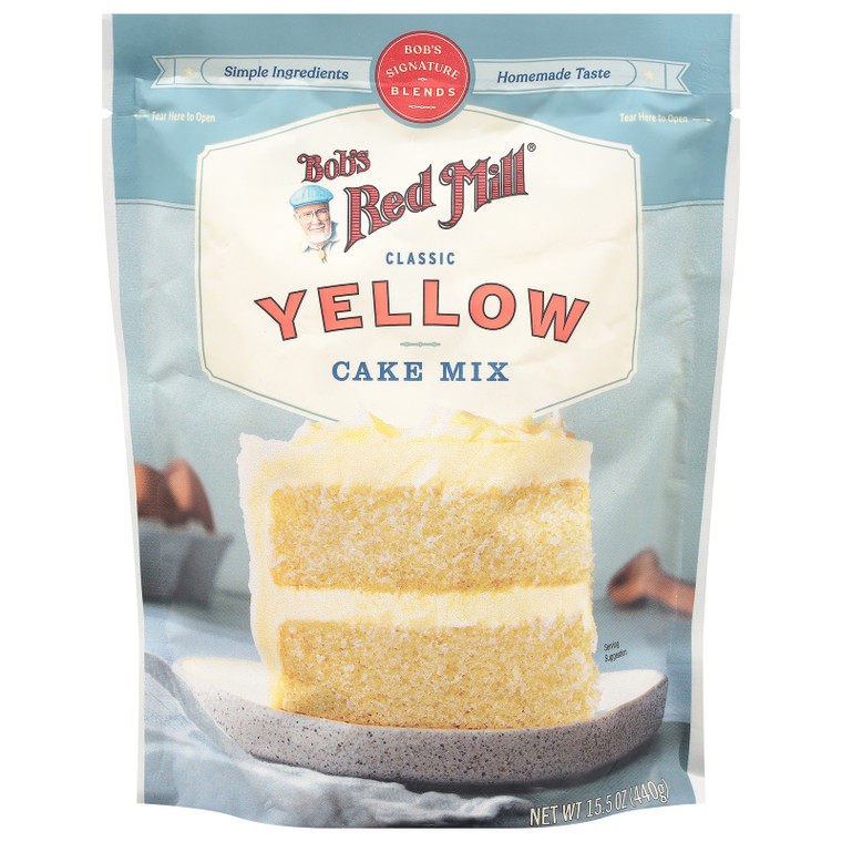 Bob's Red Mill - Cake Mix Yellow - Cs Of 4-15.5 Oz