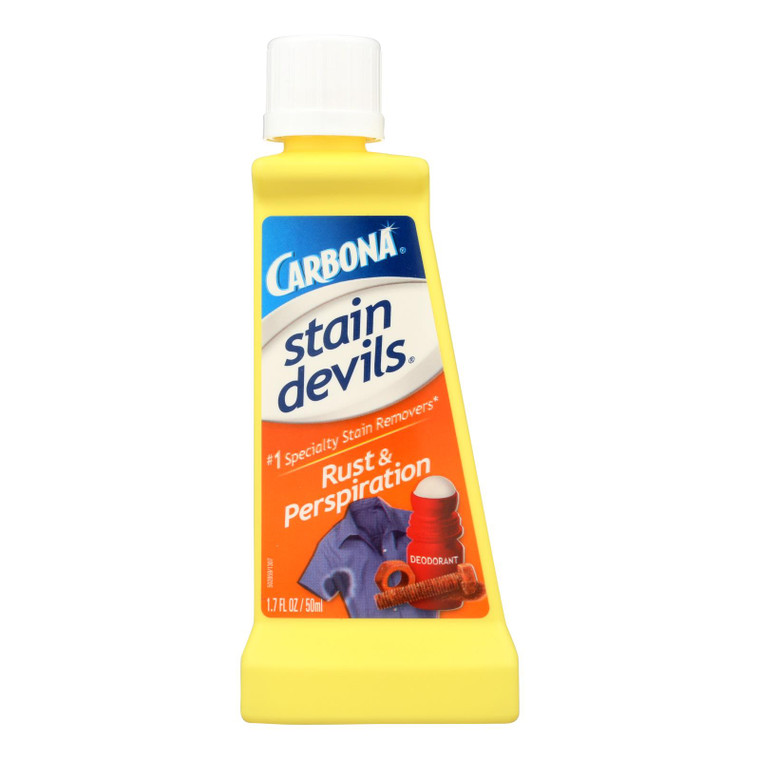 Carbona #9 Stain Devils Rust & Perspiration Formula - Case Of 6 - 1.7 Oz Carbona #9 Stain Devils Rust & Perspiration Formula - Case Of 6 - 1.7 Oz