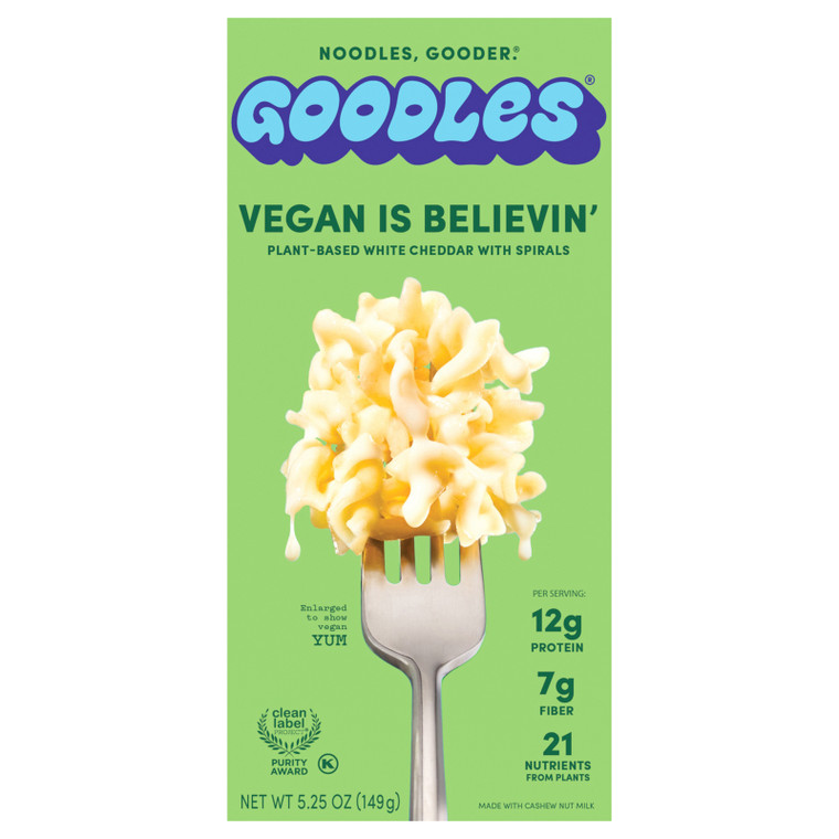 Goodles - Mac&chs Vegan Is Believin - Cs Of 12-5.25 Oz