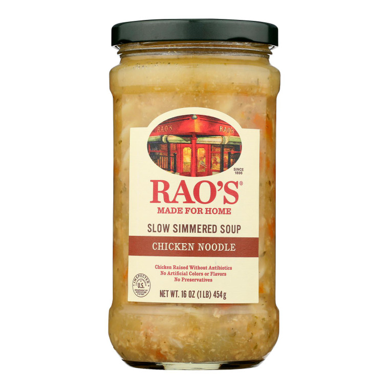 Rao's Specialty Food - Soup Chicken Noodle - Case Of 6 - 16 Oz Rao's Specialty Food - Soup Chicken Noodle - Case Of 6 - 16 Oz