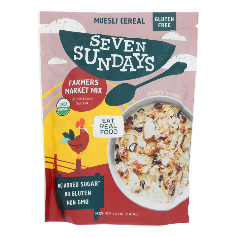 Seven Sundays - Muesli Farm Mrkt Mix - Case Of 6 - 12 Oz