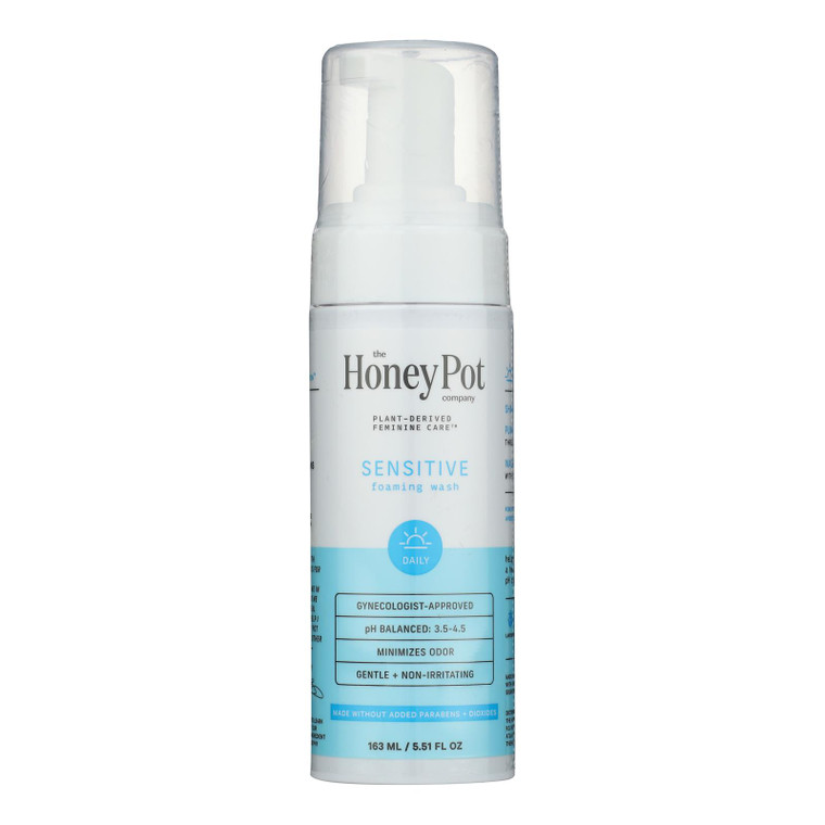 The Honey Pot - Foam Wash Intimate Snstv - Ea Of 1-5.51 Fz The Honey Pot - Foam Wash Intimate Snstv - Ea Of 1-5.51 Fz