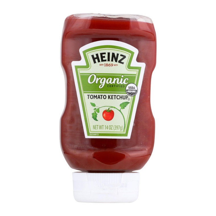 Heinz Organic Tomato Ketchup - Organic - Case Of 6 - 14 Oz. Heinz Organic Tomato Ketchup - Organic - Case Of 6 - 14 Oz.