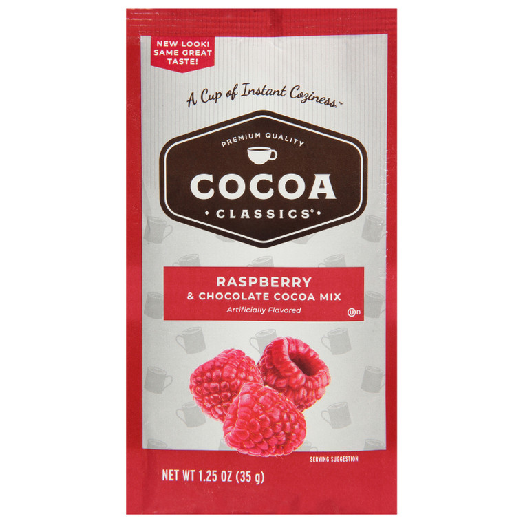 Cocoa Classics - Cocoa Packet Choc Raspbry - Cs Of 12-1.25 Oz Cocoa Classics - Cocoa Packet Choc Raspbry - Cs Of 12-1.25 Oz