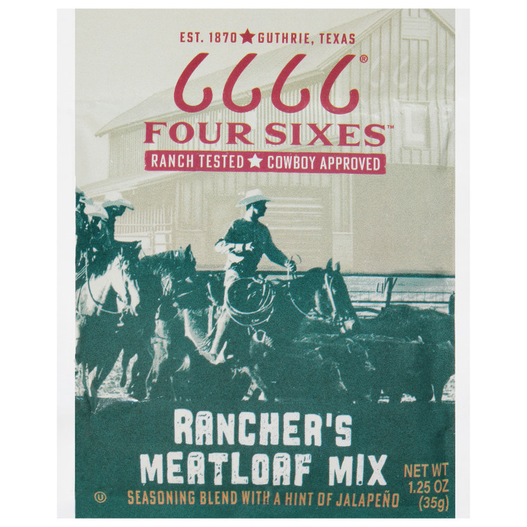 Four Sixes - Mix Ranchers Meatloaf - Cs Of 12-1.25 Oz
