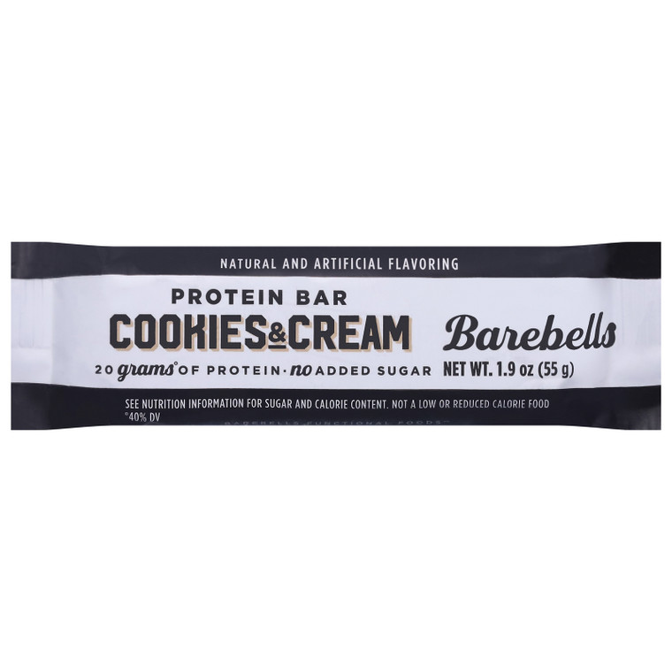 Barebells - Protn Bar Cookies & Cream - Cs Of 12-1.94 Oz