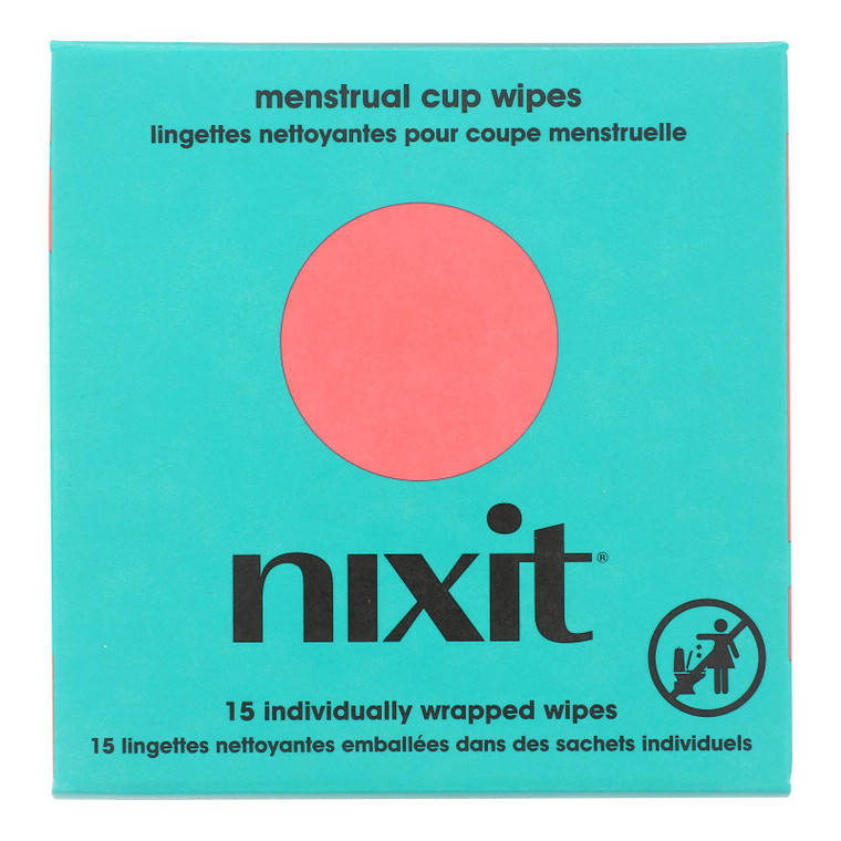 Nixit - Menstrual Cup Wipes - Ea Of 1-15 Ct Nixit - Menstrual Cup Wipes - Ea Of 1-15 Ct