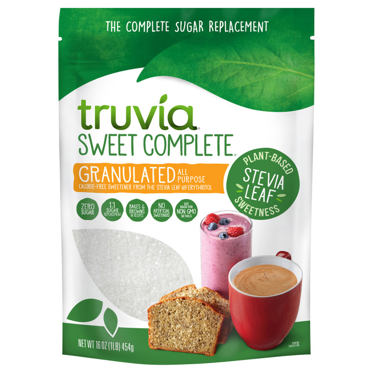 Truvia - Sweetener Sweet Complete - Cs Of 8-16 Oz