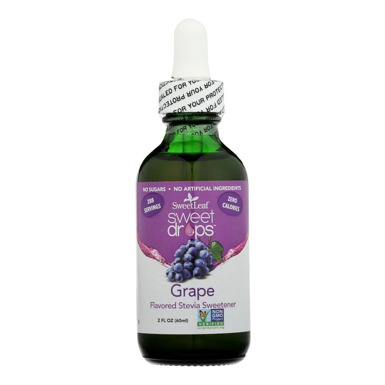 Sweet Leaf Sweet Drops Sweetener Grape - 2 Fl Oz