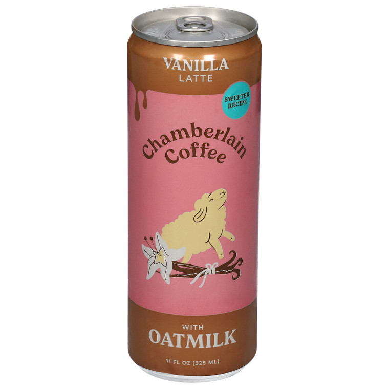 Chamberlain Coffee - Coff Oatmlk Vanilla Latte - Cs Of 12-11 Fz