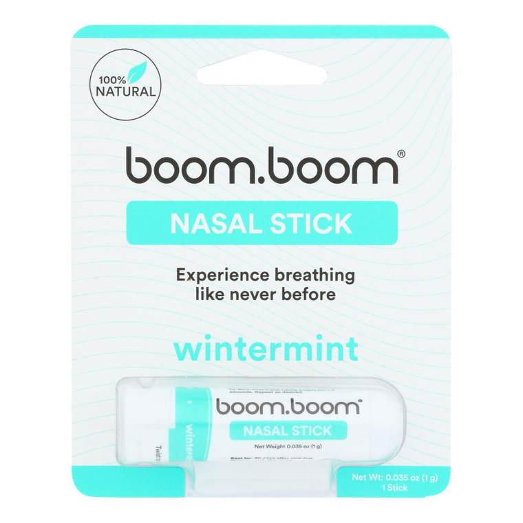 Boomboom - Nasal Stick Wintermint - Cs Of 6-1 Ct