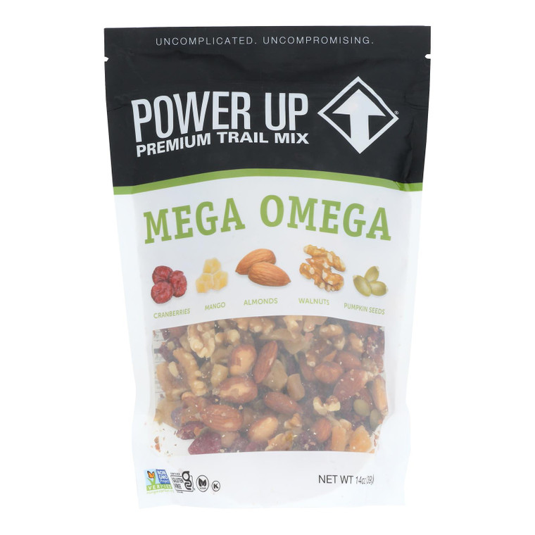 Gourmet Nut - Trail Mix Mega Omega - Case Of 6 - 14 Oz