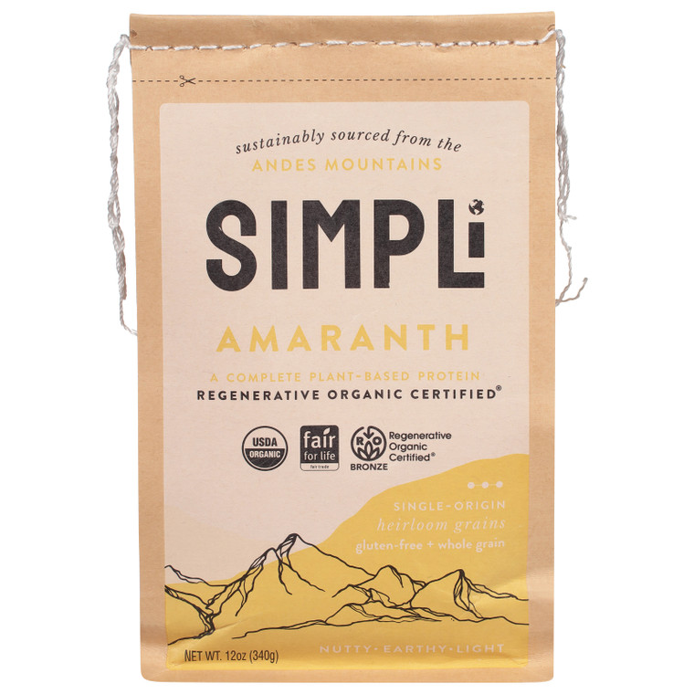 Simpli - Regenerative Og2 Amaranth - Cs Of 8-12 Oz