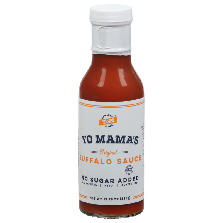 Yo Mama's Foods - Sauce Buffalo - Cs Of 6-13.75 Oz Yo Mama's Foods - Sauce Buffalo - Cs Of 6-13.75 Oz