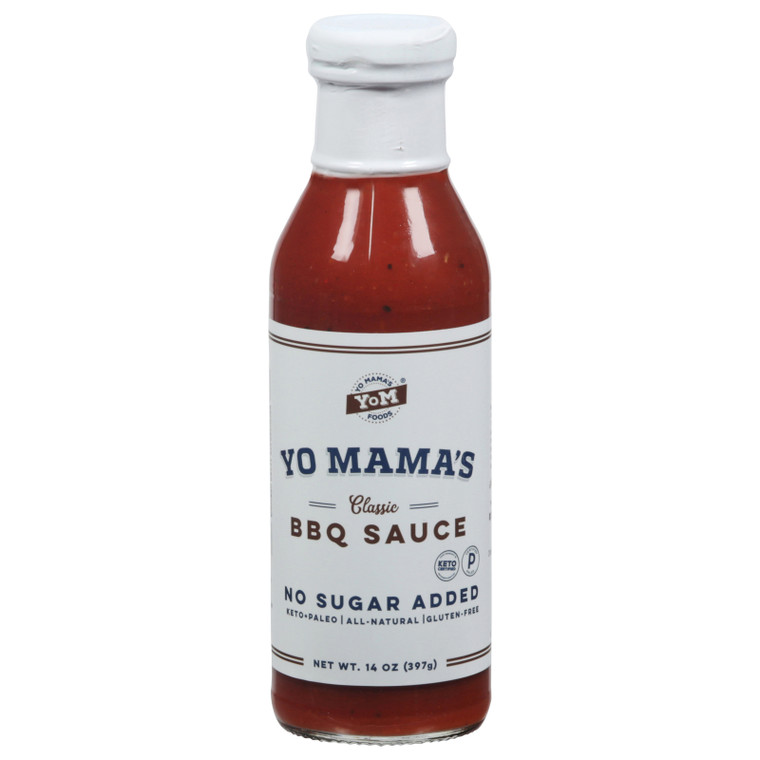 Yo Mama's Foods - Sauce Bbq - Cs Of 6-14 Oz Yo Mama's Foods - Sauce Bbq - Cs Of 6-14 Oz
