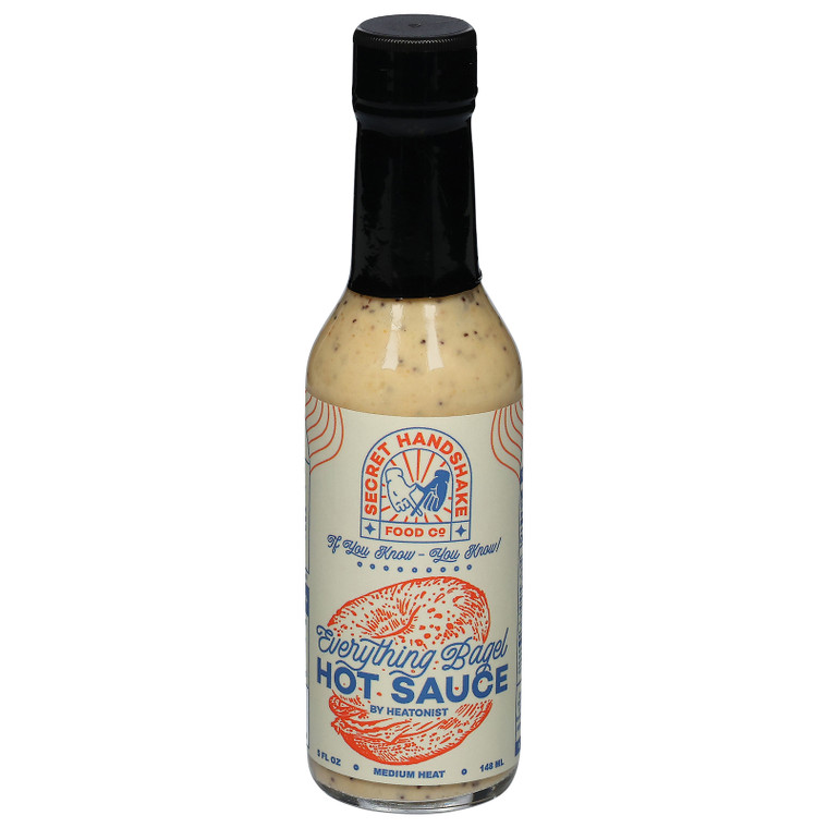 Secret Handshake - Hot Sce Everything Bagel - Cs Of 12-5 Fz