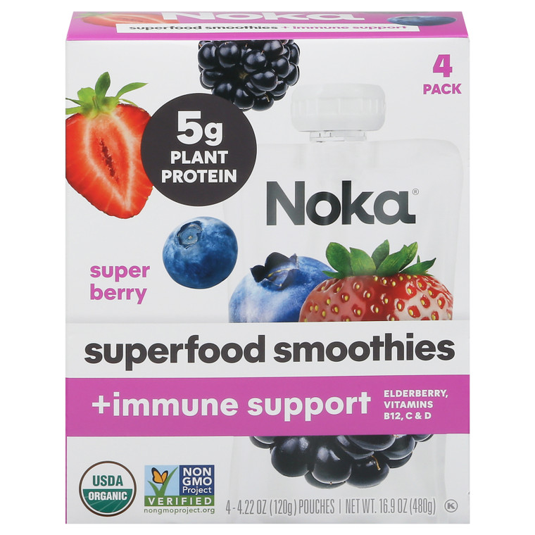 Noka - Sprfd Smthe Og2 Spr Berry - Cs Of 6-4 Pack Noka - Sprfd Smthe Og2 Spr Berry - Cs Of 6-4 Pack