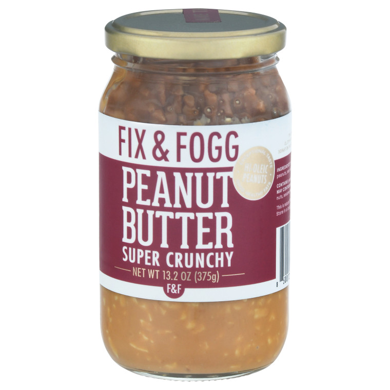Fix & Fogg - Butter Super Crunchy Pnut - Cs Of 6-13.2 Oz