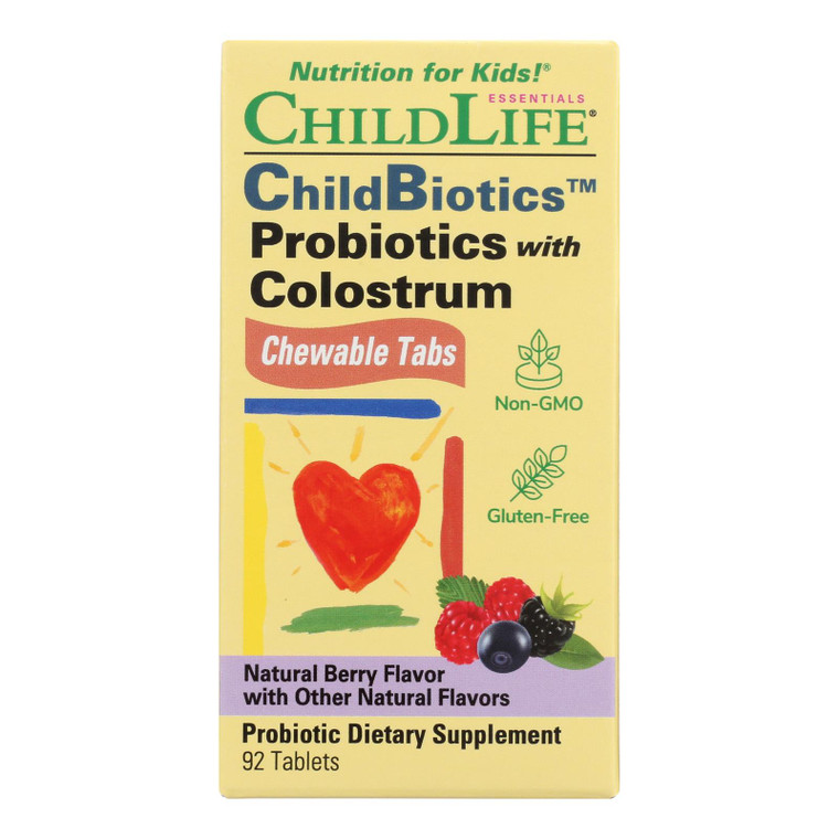 Childlife Essentials - Prob W/colostrum Chew Tab - Ea Of 1-92 Tab