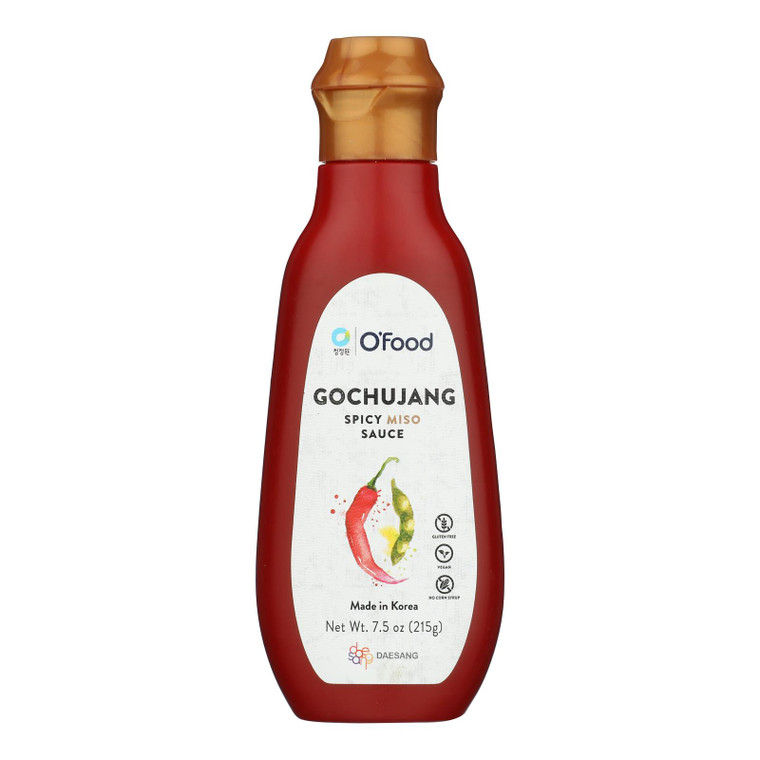 O'food - Sauce Gochujang Spicy Miso - Case Of 6-7.5 Ounces