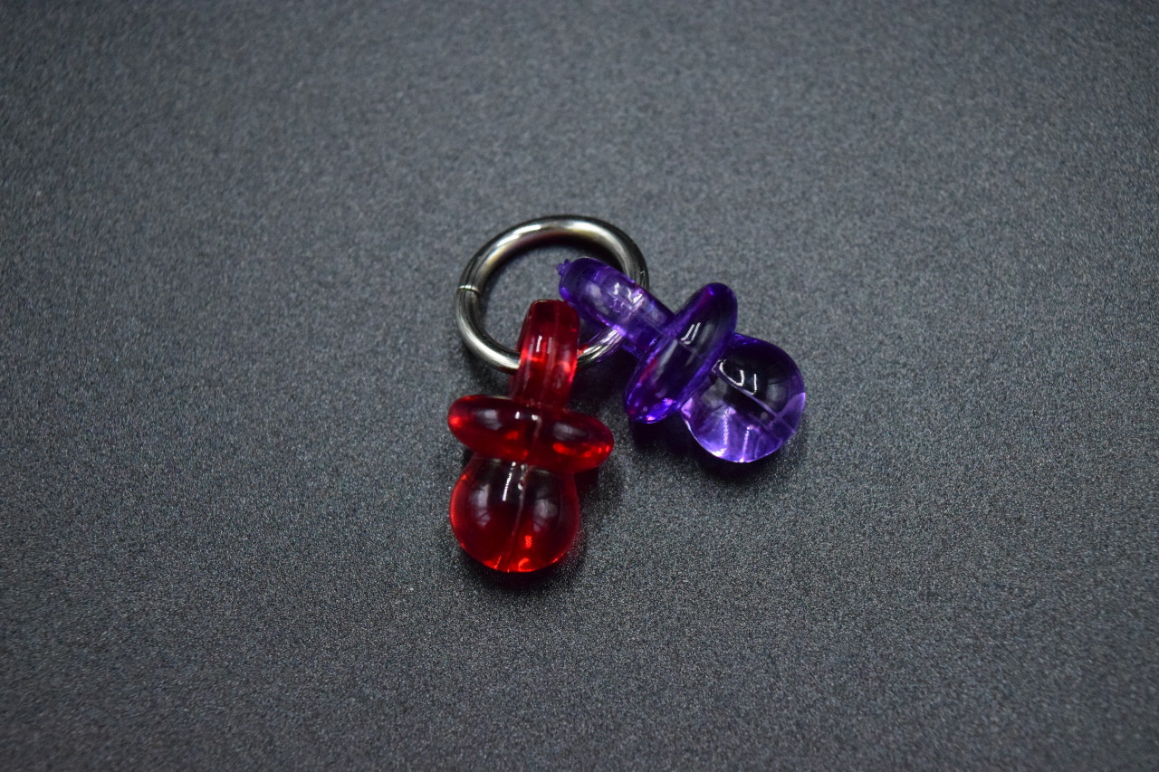 Double Pacifier Foot Toy - Parrots N Stuff