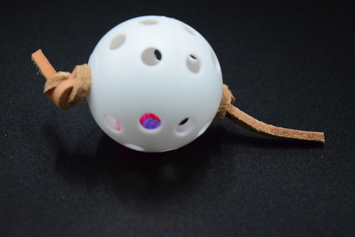 Holey Rattle Foot Toy