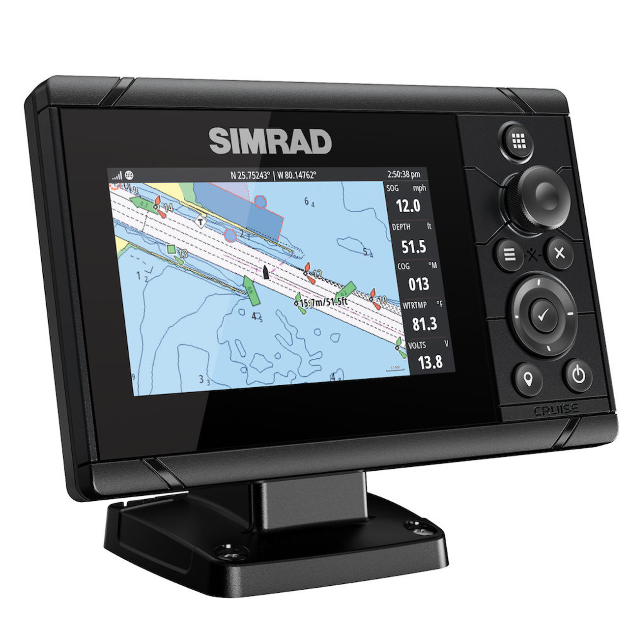 Simrad Cruise with 83/200 Transducer