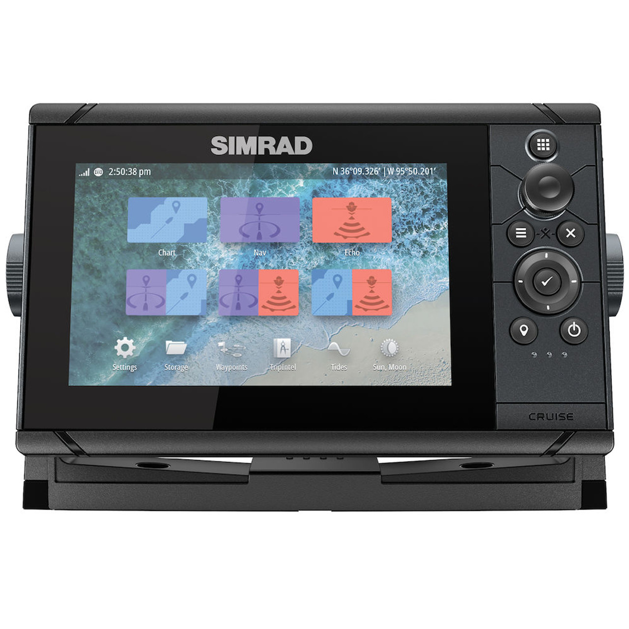 Simrad Cruise with 83/200 Transducer