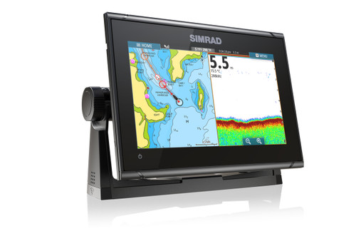 Simrad GO9 XSE Multifunction Display Right View