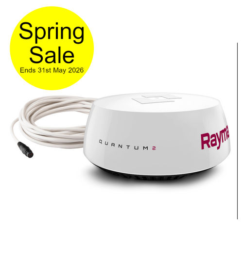 Raymarine Quantum 2 Q24D Doppler Radar & 10m Power & Data Cable