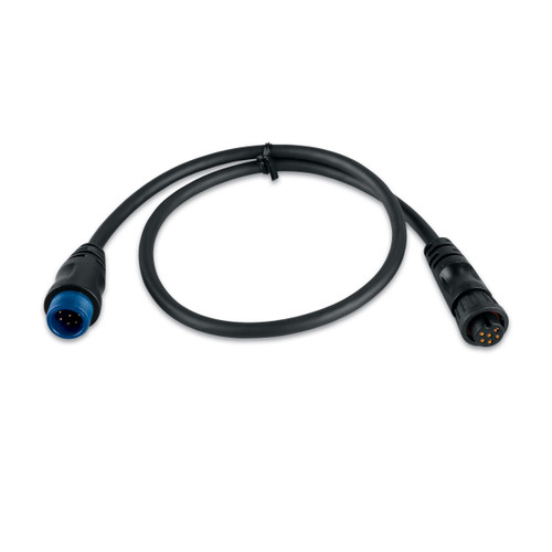 Garmin 8-pin Transducer to 6-pin Sounder Adapter Cable