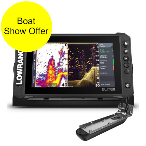 Lowrance Elite FS 9 Active Imaging with 3-in-1 Transducer Lowrance Elite FS 9 Active Imaging with 3-in-1 Transducer