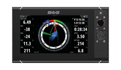 B&G Zeus³S 9" Multifunction Display Front